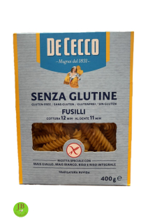 DE CECCO - bezlepkové fusilli 400 gr